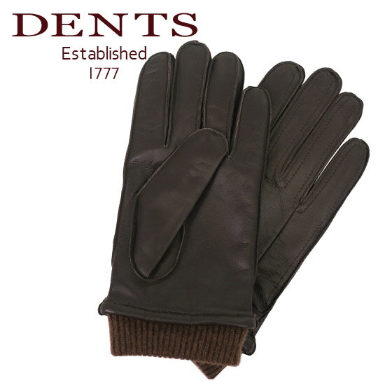 デンツ　手袋（メンズ） dents デンツ 手袋 メンズ レザー グローブ 革 防寒 5-9018 BROWN ギフト・のし可