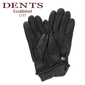 【Max1,200円OFFクーポン】dents デンツ レザー 手袋 メンズ グローブ 革 防寒 5-9204 BLACK タッチパネル対応！ ギフト・のし可