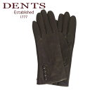 dents デンツ 手袋 レディース レザー グローブ 革 防寒 シルク 7-5000 MOCCA タッチパネル対応! ギフト・のし可