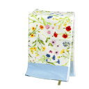 フェイラー バスタオル FEILER フラワーメドウ ブリーズ（ライトブルー） 75x150cm Chenille Bath Towel Flower Meadow シュニール織 シェニール織 ギフト のし可