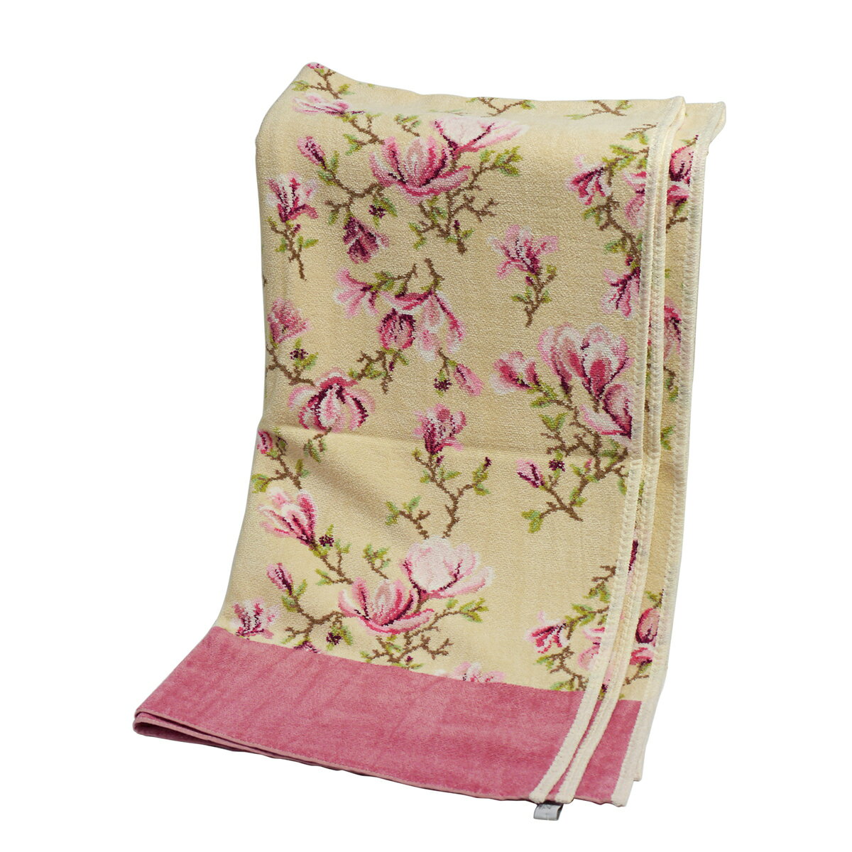 フェイラー バスタオル マグノリアベージュ FEILER ローズウッド 75x150cm Chenille Bath Towel Magnolia Beige ギフトに最適 日用品雑貨 ギフト・のし可のサムネイル