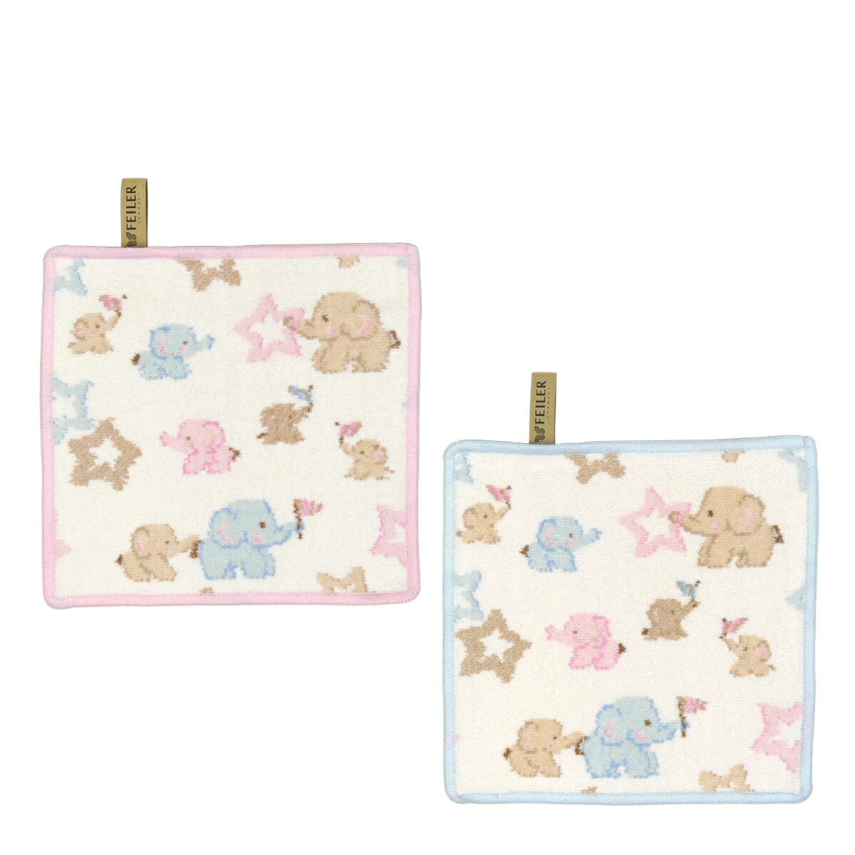 【クーポン4種あり】2点までメール便可 フェイラー ハンカチタオル 25x25cm かわいいハンドタオル キッズ ベビー TARA Kids Wash Cloth FEILER シュニール織 シェニール織 [M便 1/2]のサムネイル