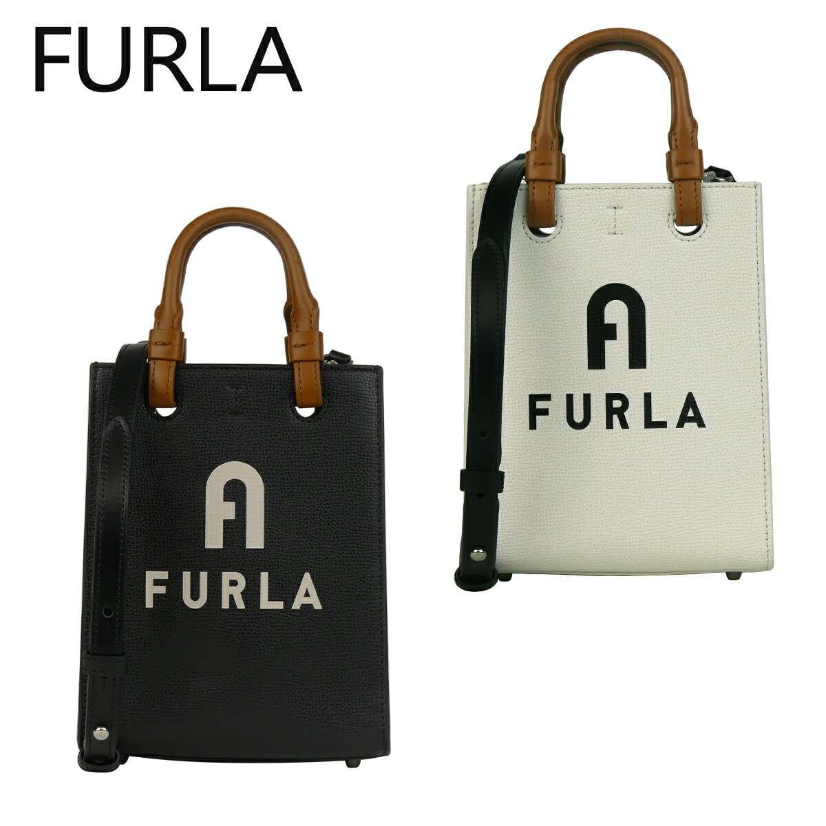 フルラ ハンドバッグ（レディース） 【ポイント3倍 5/15】フルラ Furla ミニトートバッグ ヴァーシティ スタイル WB00729 VARSITY STYLE MINI TOTE ハンドバッグ ミニ ショッピングバッグ レディース