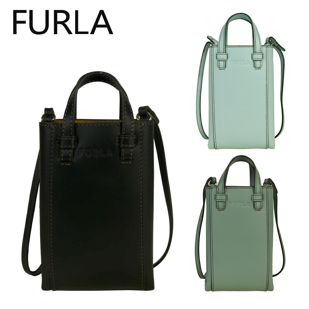 フルラ ショルダーバッグ ミアステラ ミニバッグ Furla WE00289 MIASTELLA MINI VERTICAL CROSSBODY MINERAL GREEN バーチカルクロスボディ ハンドバッグ ショッピングバッグ レディース お一人様1点限り！