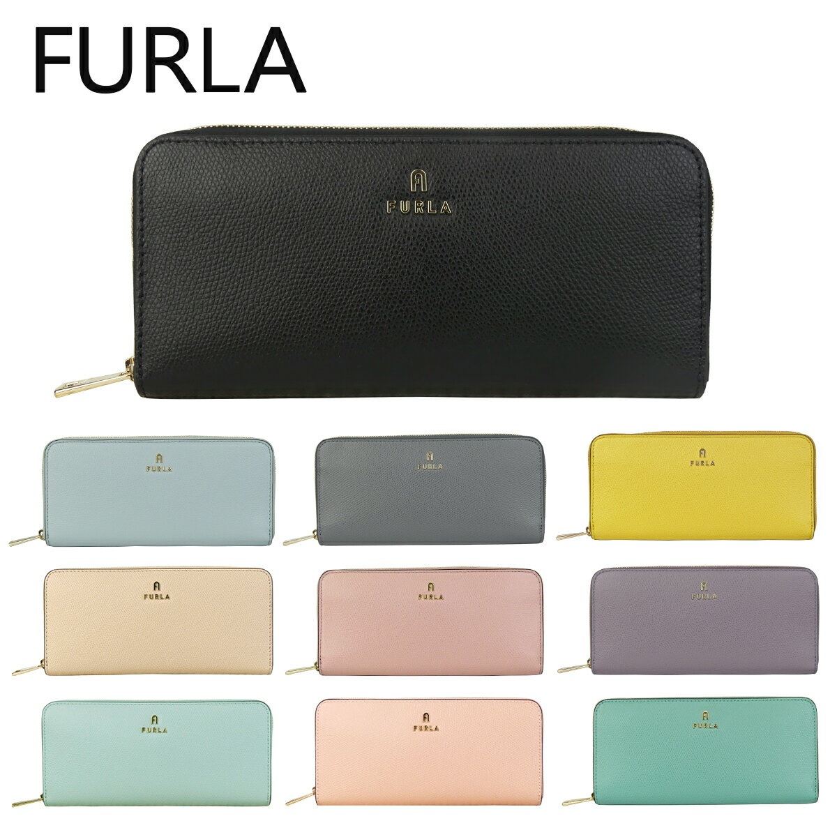 フルラ 長財布 レディース 【ポイント3倍 5/15】フルラ Furla 長財布 小銭入れ付 カメリア XL ジップアラウンド ウォレット スリム WP00313 ARE CAMELIA XL ZIP AROUND SLIM ギフト・のし可