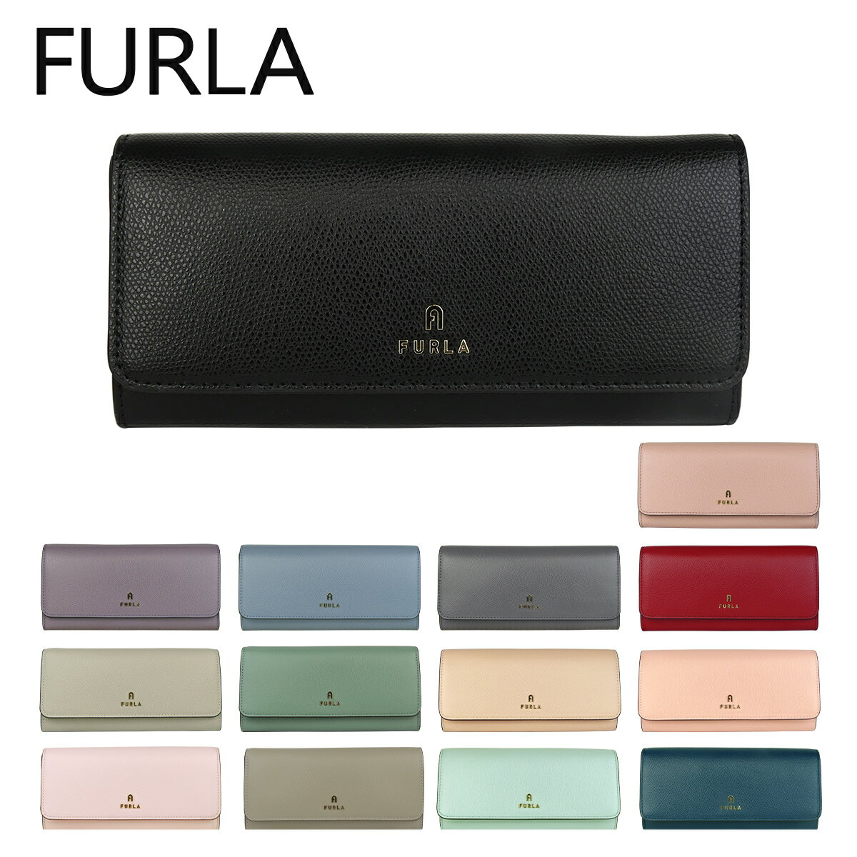 ե Furla Ĺ  ꥢ ͥ󥿥륦å  WP00324 ARE CAMELIA CONTINENTAL WALLET SLIM եȡΤ