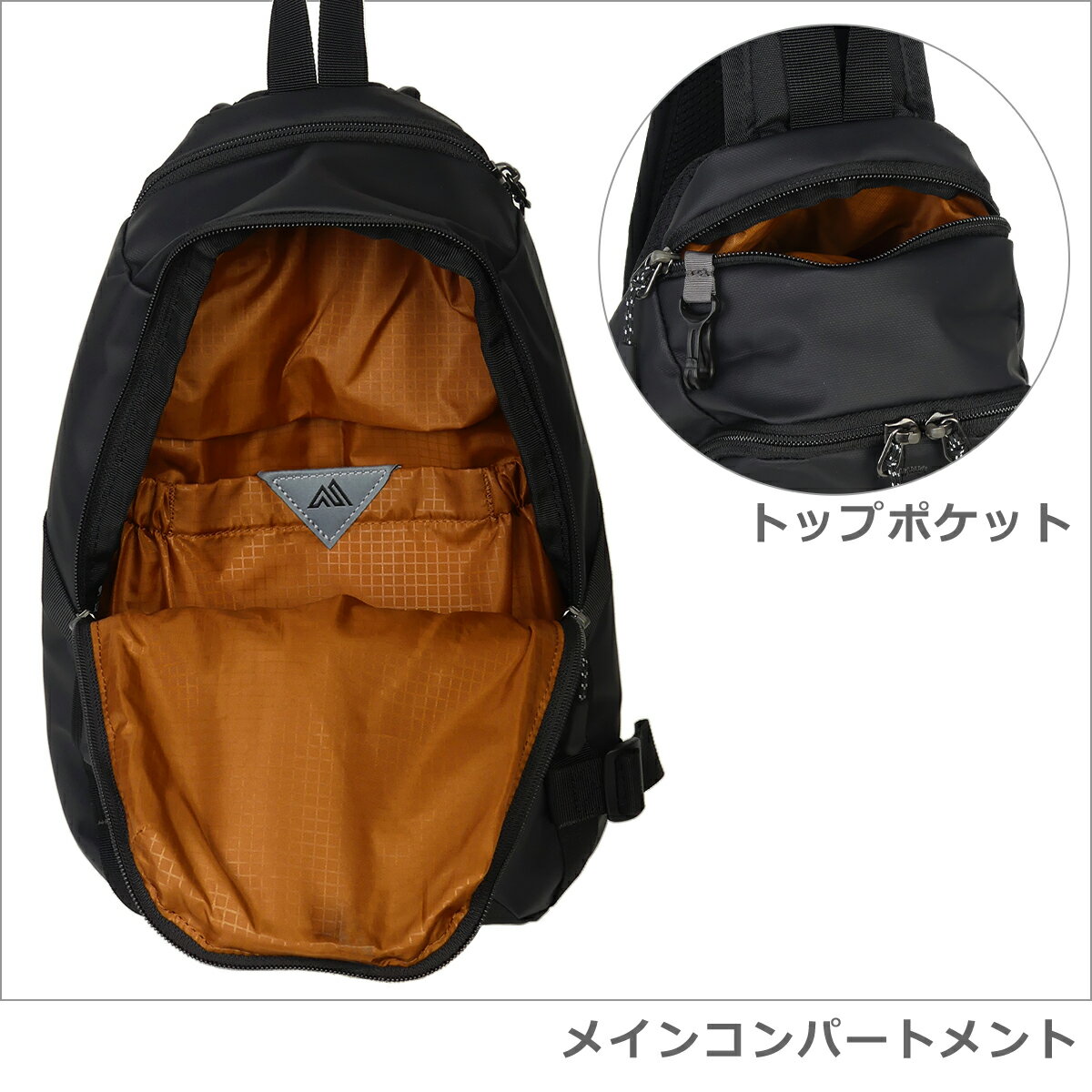 【クーポン4種あり】グレゴリー ボディバッグ スケッチ8 GREGORY SKETCH 8 RF 142629-2480 UNIVERSE BLACK ユニバースブラック メンズ レディース ギフト可 2