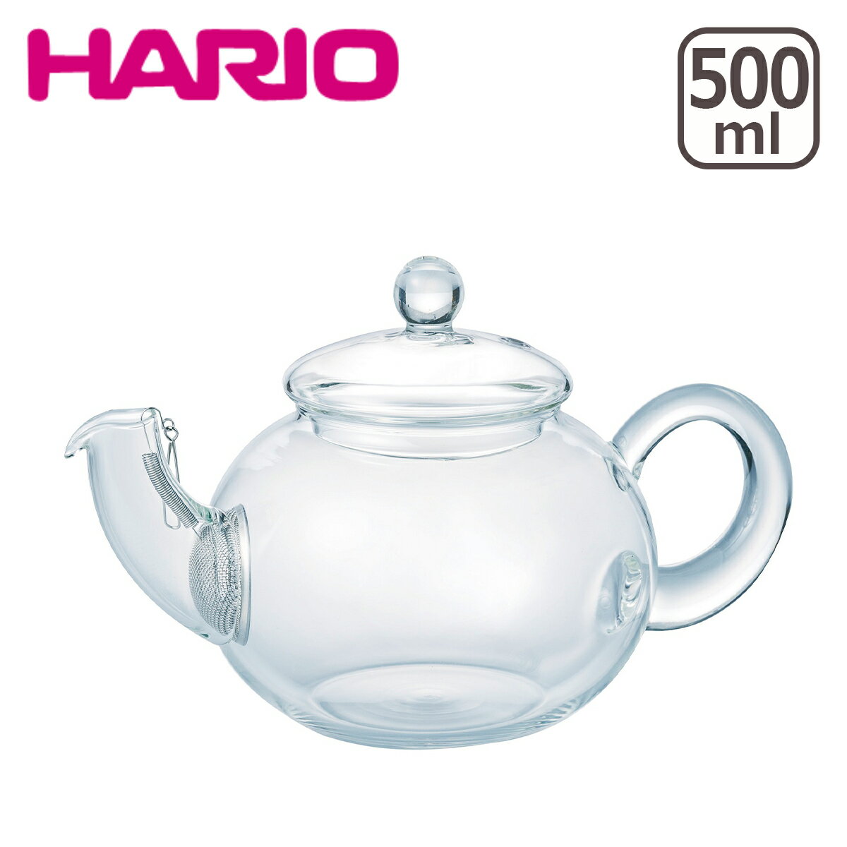 HARIO（ハリオ）ジャンピングティーポット 500ml 2人用 JP-2-SV