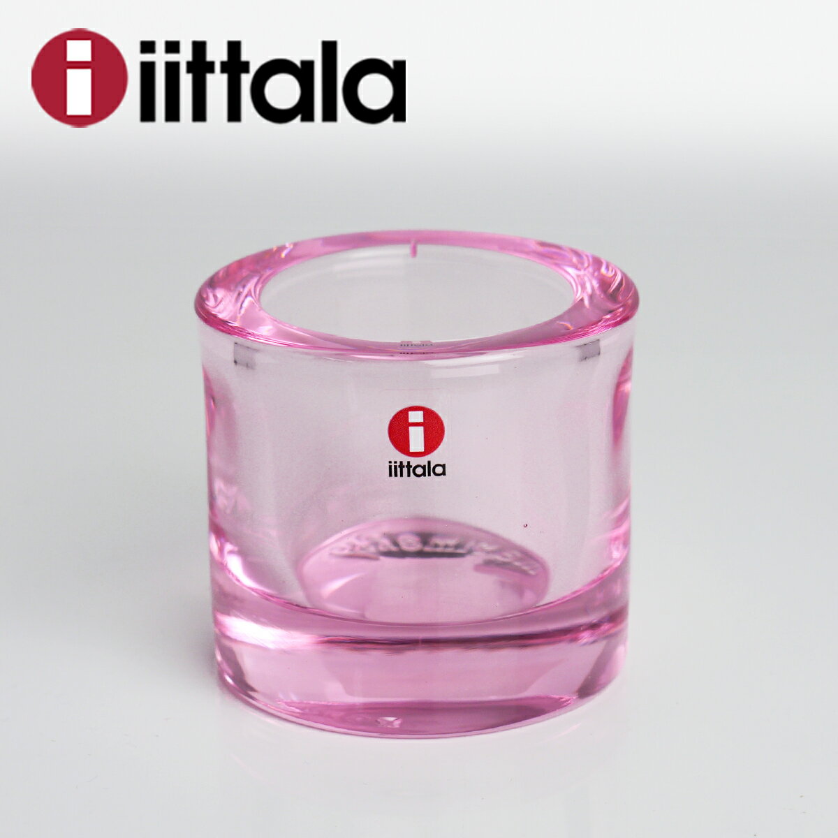 iittala イッタラ KIVI（キヴィ） キャンドルホルダー ペールピンク ギフト可