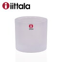 【ポイント5倍 5/10】iittala イッタラ KIVI（キヴィ） キャンドルホルダー フロストクリアー ギフト可