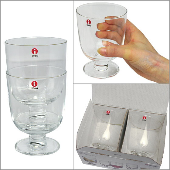イッタラ iittala レンピ （Lempi）Glass グラス 2個セット 340ml クリアー 北欧 フィンランド 食器 ギフト・のし可