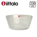 【ポイント5倍 5/1】イッタラ カステヘルミ iittala （KASTEHELMI） ボウル 230ml クリアー ita7505-p ガラス ボウル イッタラ/ittala 北欧 フィンランド 食器