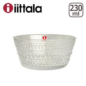 【ポイント5倍 8/5】イッタラ カステヘルミ iittala （KASTEHELMI） ボウル 230ml クリアー ita7505-p ガラス ボウル イッタラ/ittala 北欧 フィンランド 食器