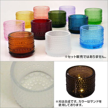 iittala イッタラ KASTEHELMI （カステヘルミ） VOTIVE（ボティーブ） キャンドルホルダー フロストクリアー ギフト可