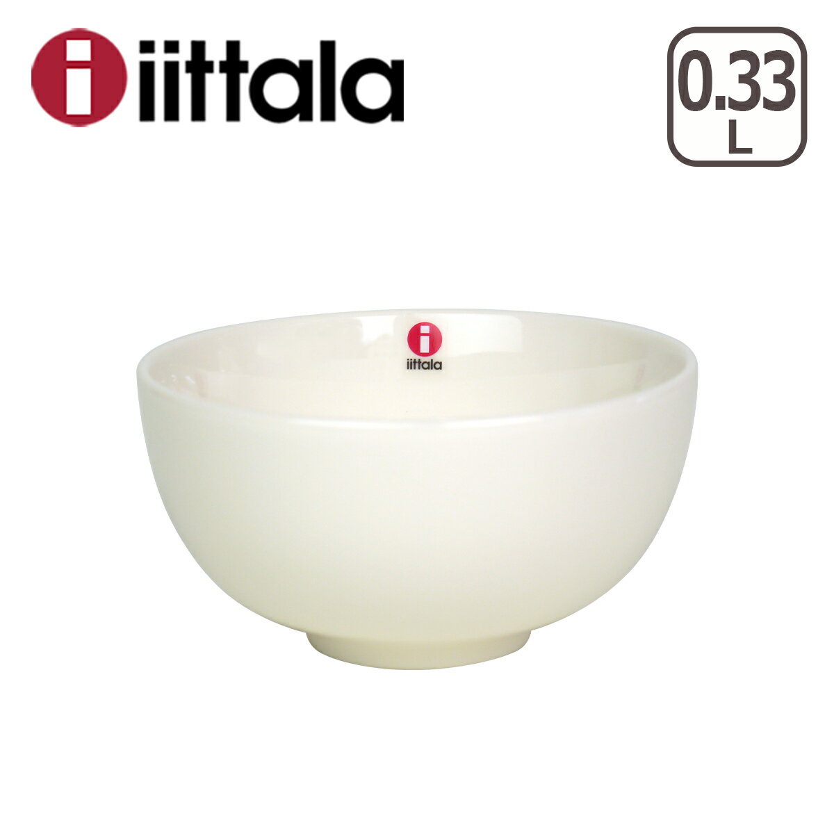 イッタラ 食器 【クーポン4種あり】イッタラ ティーマ ティーミ ライスボウル 0.33L ホワイト お茶碗 iittala TEEMA TIIMI