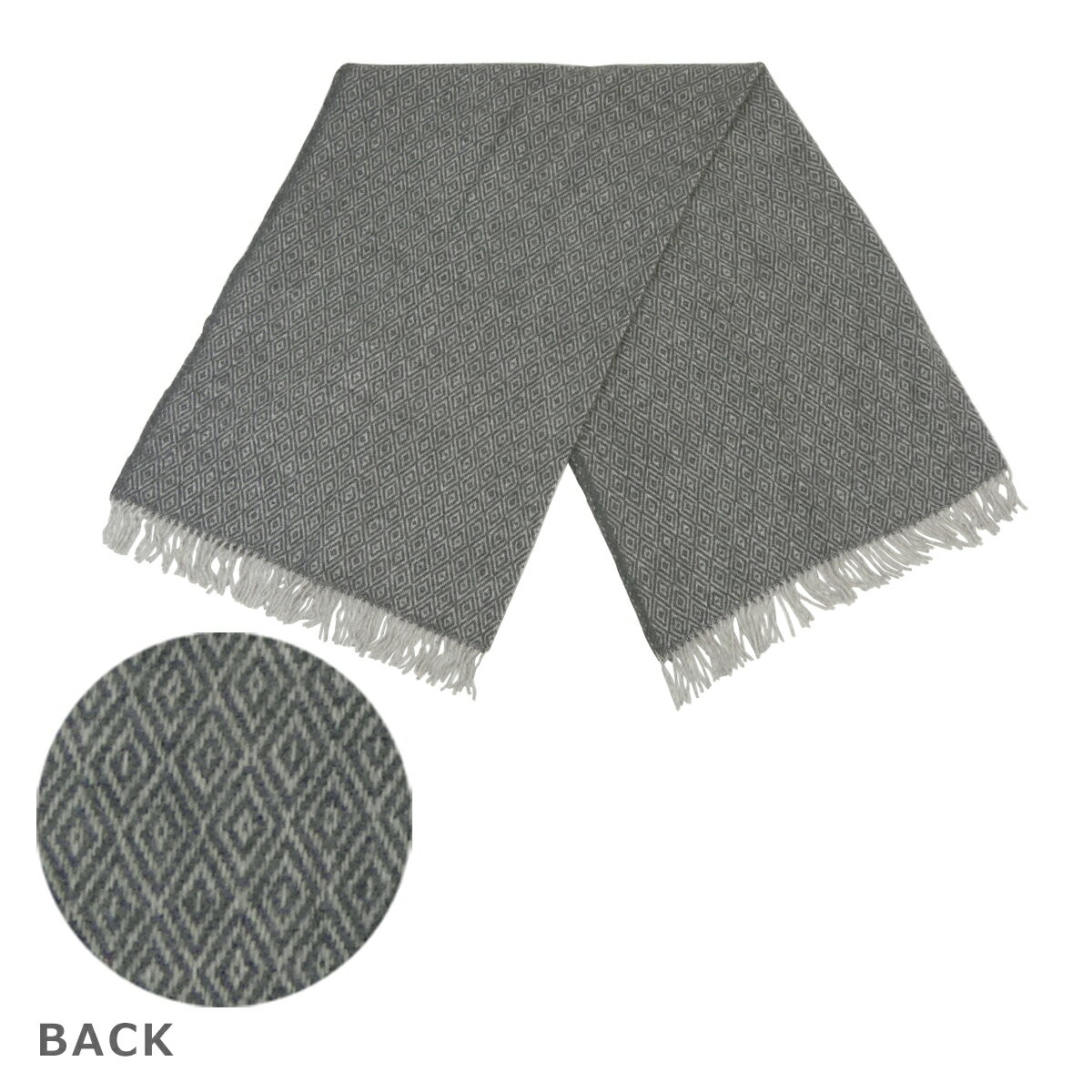 【クーポン4種あり】KLIPPAN クリッパン スローケット ウールブランケット 130x200 STELLA COKE GREY ひざ掛け 大判 フリンジ付