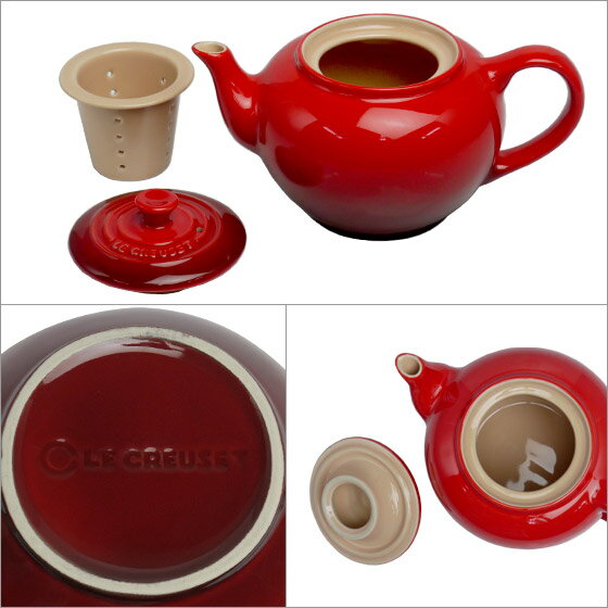 ルクルーゼ （ル・クルーゼ） ティーポット＆マグSSペア Le Creuset ギフト・のし可