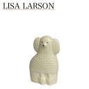 リサラーソン プードル ミニ 置物（リサ ラーソン）ミニケンネル ホワイト 動物 LisaLarson（Lisa Larson）Mini Kennel Poodle 1310400 犬 陶器 北欧 オブジェ