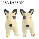 リサラーソン（リサ ラーソン）ケンネル ブルテリア イヌ 動物 LisaLarson（Lisa Larson）Kennel Bullterrier 1140300 犬 ドッグ 陶器置物 北欧 オブジェ