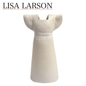 【Max1,000円OFFクーポン】リサラーソン 花瓶 ドレス ホワイト ワードローブ 1560403 リサ・ラーソン LisaLarson（Lisa Larson）Clothes /Wardrobe Dress 花器・フラワーベース・陶器置物・北欧・オブジェ