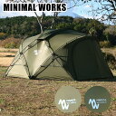 MINIMAL WORKS ミニマルワークス SHELTER G テント シェルターG MGSH-SG171-GO0 グループ型 キャンプ アウトドア