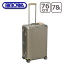 リモワ RIMOWA 924.70.03.5 E-TAG トパーズ チタニウム マルチホイール 4輪 ...