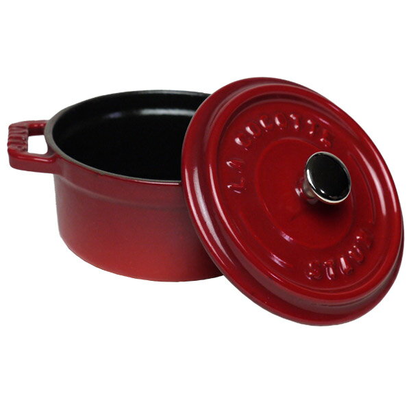 【楽天市場】ストウブ STAUB ピコ ココット ラウンド 10cm 両手鍋 チェリー/レッド ホーロー ミニココット COCOTTE