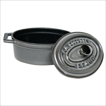 ストウブ STAUB ピコ ココット オーバル 11cm グラファイトグレー ホーロー 鍋 ミニ COCOTTE OVAL 楕円 stb1124 ギフト・のし可