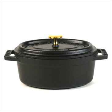 ストウブ STAUB ピコ ココット オーバル 11cm ブラック ホーロー 鍋 COCOTTE OVAL stb1101 お1人様料理に ギフト・のし可