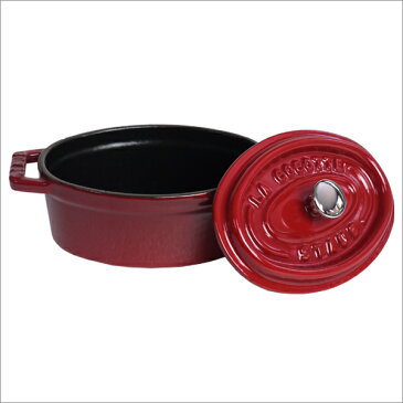 ストウブ STAUB ピコ ココット オーバル 11cm チェリー/レッド ホーロー 両手鍋 ミニ COCOTTE OVAL 楕円 ギフト・のし可