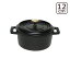 ֡ڥݥ5 4/25ۥȥ  STAUB ԥ åȥ饦 12cm ֥å ۡ ߥ IHб Ĵ COCOTTE ROUND stb1201 եȡΤġפ򸫤