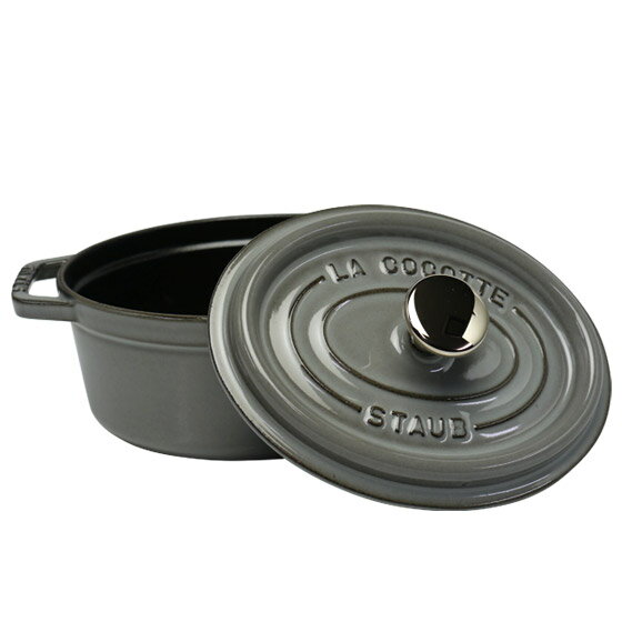 【楽天市場】ストウブ STAUB ピコ ココット オーバル 17cm グラファイトグレー ホーロー 鍋 COCOTTE OVAL 楕円【北海道