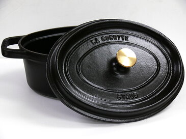 【24時間ポイント5倍】ストウブ STAUB ピコ ココット オーバル 29cm ブラック ホーロー 鍋 COCOTTE OVAL ギフト・のし可