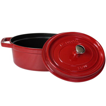 【24時間ポイント5倍】ストウブ STAUB ピコ ココット オーバル 29cm チェリー/レッド ホーロー 鍋 COCOTTE OVAL ギフト・のし可