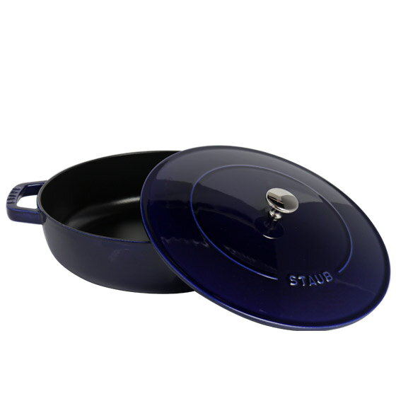 【Max1,000円OFFクーポン】ストウブ 鍋 STAUB ブレイザー ソテーパン 28cm グレナディンレッド・バジルグリーン・ダークブルー ホーロー SAUTE PAN ギフト・のし可