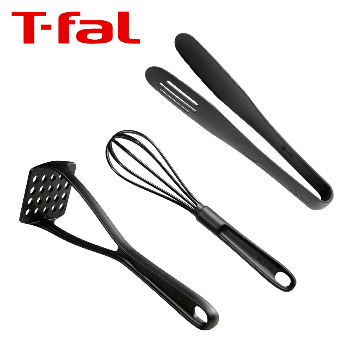 ティファール T-fal キッチンツール エピス マッシャー・トング・ウィスク...