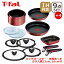 T-fal ƥե ե饤ѥ å 󥸥˥ͥ IH롼塦ߥƥå å9 L38392 +å L85918+Ѽü+饹֤ 22cm,26cm ꥸʥ13å IHб ľСʥСб GB1 EG1