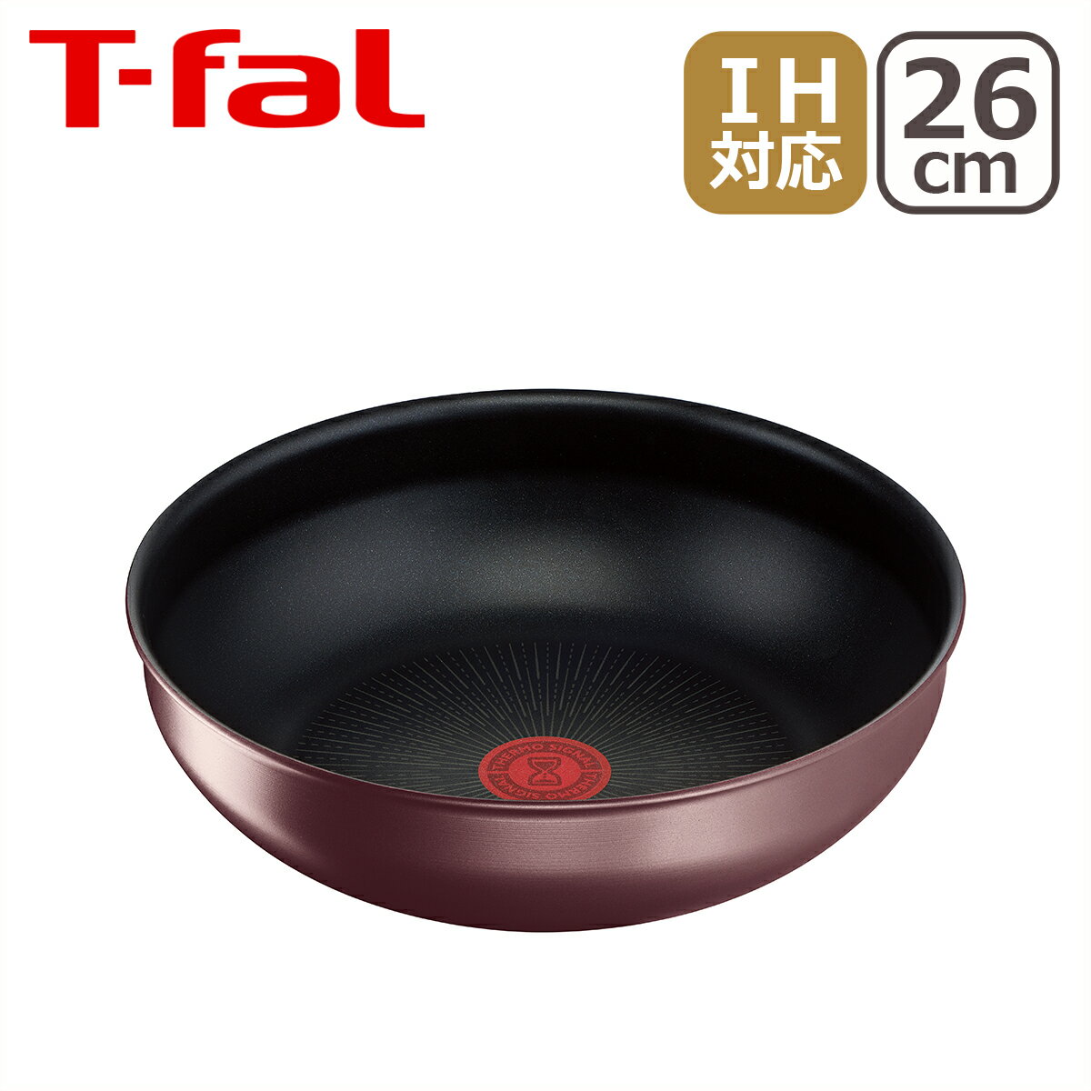 ƥե IHб ľСʥСб 󥸥˥ͥ IHޥ֥饦󡦥ߥƥå åѥ 26cm L38577 T-fal ñʡեȼü°ޤ