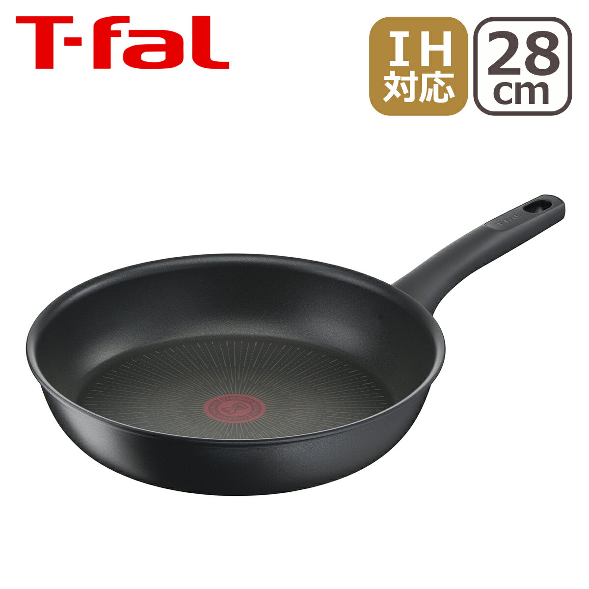 4֥ݥۥƥե IHб ľСʥСб IHϡɥ˥ࡦߥƥå ե饤ѥ 28cm G26506 T-fal