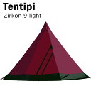 Tentipi（テンティピ）商品一覧はこちら＞＞Tentipiテンティピ 北欧スウェーデン発のアウトドアブランド【Tentipi（テンティピ）】 少数民族サーミ人や、アメリカのインディアンの住居を基にデザインされたティピー型テント。さまざまな気候に対応したオールシーズン仕様で、居住性が高いのが特徴です。 アイテム Zirkon 9 light シリーズ Zirkon（ジルコン）優れた機能性と快適な空間を実現したテンティピの中ではミドルクラスのモデル カラー（本体） レッド（濃い赤茶色） サイズ 使用時：高さ3.1 / 直径5.3 m収納時：W21 / H70 cm 就寝人数 8〜10人 重量 7.6kg 素材 TRAILLIX comfort（ポリアミド生地） 付属品 ・ポール ・ペグ ・収納袋 ・ポール・ペグ収納袋 商品詳細 ・テンティピテントの中ではミドルクラスのモデル ・季節や環境を問わず使えるオールシーズン仕様 ・センターポール1本だけのシンプルな構造で設営も簡単 ・風に強い円錐に近い8角錘 ・軽量で強度のあるポリアミド生地TRAILLIX comfortを採用（両面にはシリコンコートが施されており防水性UP） ・内部からの調節が可能な2重構造のトップベンチレーション ・トップ付近に大きな煙突専用口（煙/換気口） ・ボトムにも1ヶ所のベンチレーションを設備 ・出入口・ベンチレーションには換気や虫の侵入を防ぐモスキート ネットを設備 ・内部で焚き火・薪ストーブの使用可能（※テント内での焚火は上級者向けです） 商品について ・商品のサイズやスペックは、ブランドまたはメーカーにより公開されたものを参考に表記しています ・商品箱に直接送り状を貼りつけて発送となります ・入荷時より商品箱に補修の跡や破損が見られる場合があります。予めご了承ください ・入荷時より、多少の汚れ・ガイロープのほつれ・メッシュ部分の引きつれ・縫製糸の始末が甘い箇所およびほつれ等が見られる場合がございますが、これは良品の範囲内であり、不良ではありません ・初期不良以外は、未使用であっても返品・交換はお受け出来ません。注意点をよくご確認の上、ご購入をお願い致します ・海外直輸入品につき保証書が付きません ・商品仕様は予告無く変更となる場合がございます ・イメージ画像には、該当商品以外の撮影小物なども写っておりますが、それらの小物は商品には含まれません ・光・画面の設定により、カラーが実際の商品と若干異なることがございます 包装について ギフト包装不可・熨斗対応不可 同梱について 他商品と同梱して発送することはできかねます