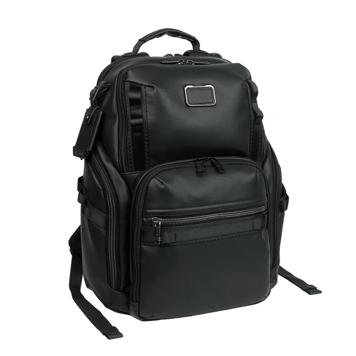 トゥミ TUMI Alpha Bravo 「サーチ」バックパック Black リュック 15インチ ノートPC収納 ビジネス 通勤 932789DL レザー アルファ ブラヴォ メンズ 147053 1041