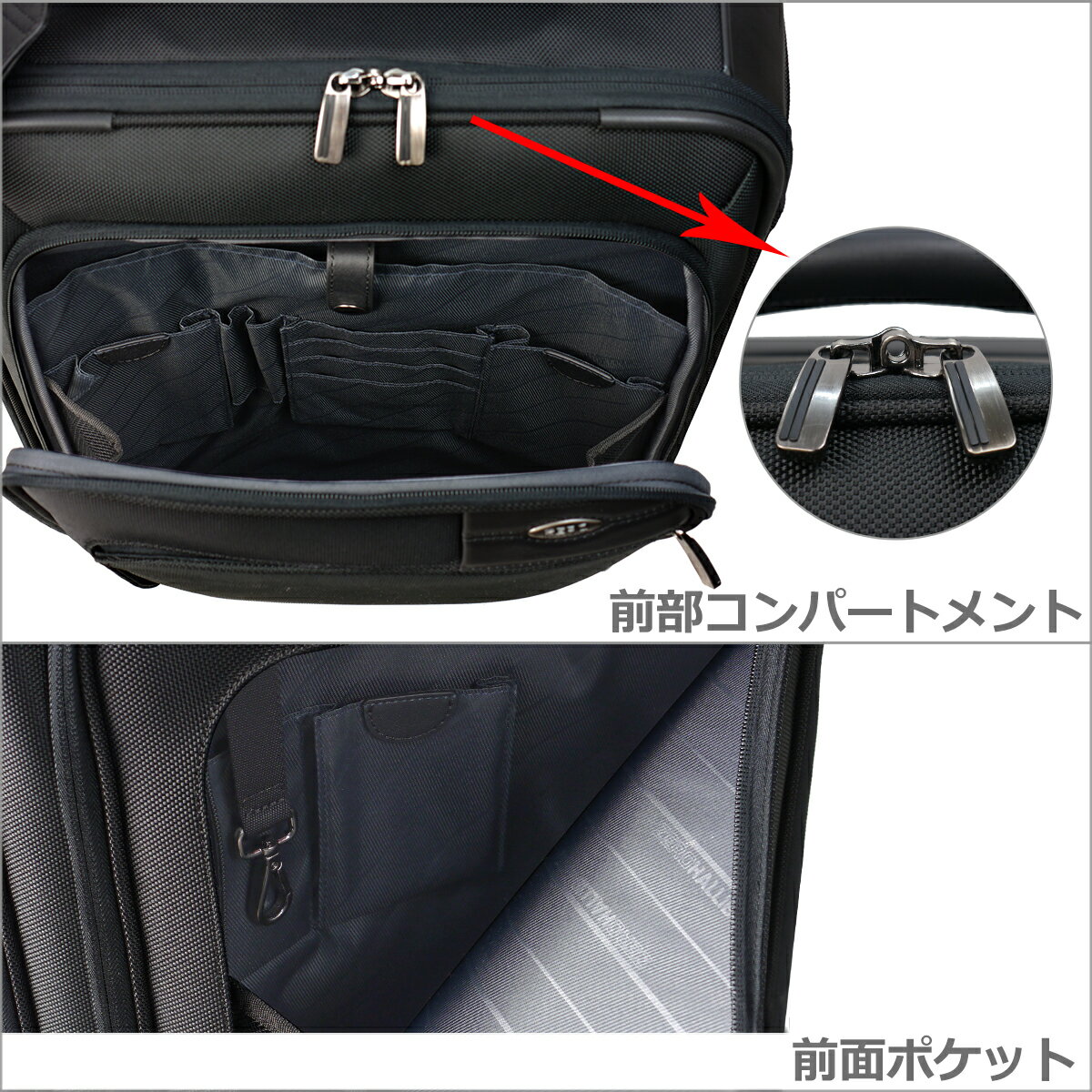 ゼロハリバートンProfile21INCarryOnUprightキャリーケース2輪ブラック