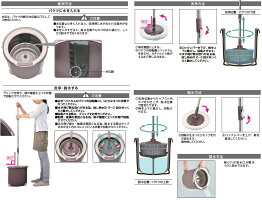 【送料無料】アズマ工業トルネードスピンモップTSM545トルネードスピンモップ丸型セット