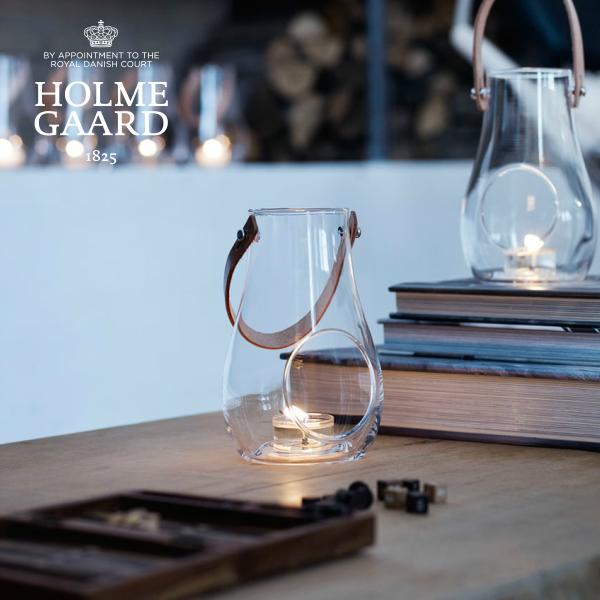 [キャンドルホルダー]HOLMEGAARD　DESIGN WITH LIGHT Lantern Clear　Sサイズ　H16cm（デザイン ウィズ ライト ランタン クリア・キャンドルベース・テーブルランプ・北欧インテリア・おしゃれ・かっこいい・かわいい）ホルムガードの写真