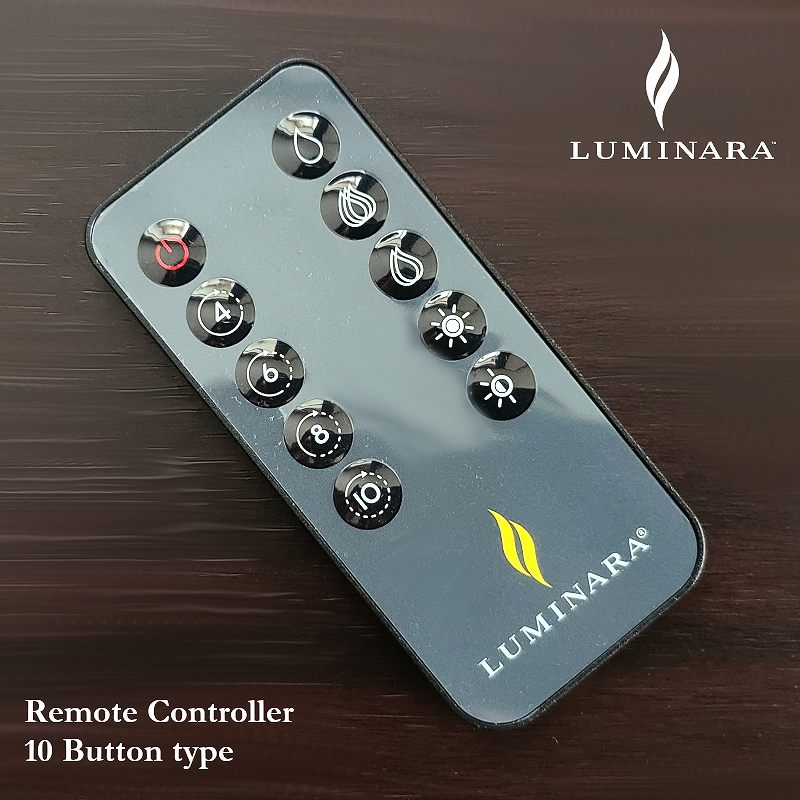 LUMINARA ルミナラ専用 リモコン 10ボタンタイプ LEDキャンドル専用 調光 ゆらぎ（ピラー専用・操作・LEDキャンドルリモコン・コントローラー・ろうそく・ローソク）カメヤマキャンドルハウス