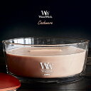 【アロマキャンドル】Wood Wick ウッドウィック ハースウィック L カシミヤ W940053005 アロマキャンドル フレグランスキャンドル(暖炉の音・...