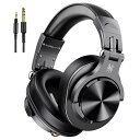 OneOdioA71ヘッドホン有線ハイレゾ対応オーバーイヤーモニターdjヘッドフォン3.5mm/6.35mmジャックシェアポート機能搭載密閉型楽器練習PC/コンピュータ/DJ/ギター対応