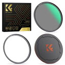 K&FConcept62mmマグネットND8+レンズキャップセット磁気吸着装着便利日本製AGC光学ガラス低い反射率28層ナノコーティング超薄型撥水防汚キズ防止風...