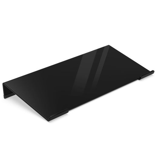 デスク用アクリルコンピューターキーボードスタンド、キーボードライザーチルトリフト、デスクトップ用..