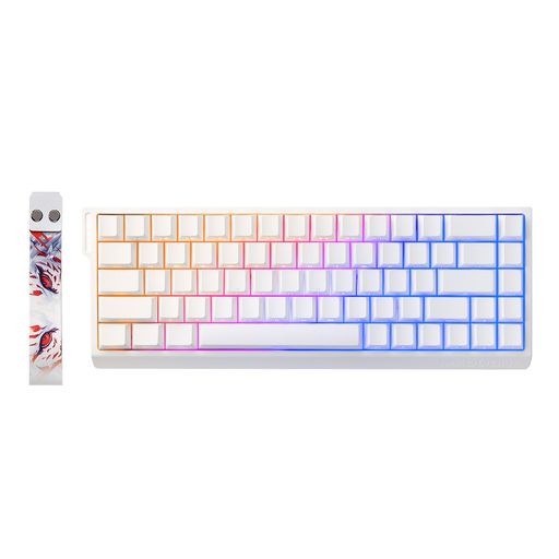 YUNZII x MADLIONS MAD68 HE 有線式 磁気スイッチ メカニカルゲーミングキーボード 60%配列 ホール効果 磁気スイッチ 作動点調整可能 PBTキーキャップ RGB ホットスワップ 8K Hz ポーリングレート (ホ…
